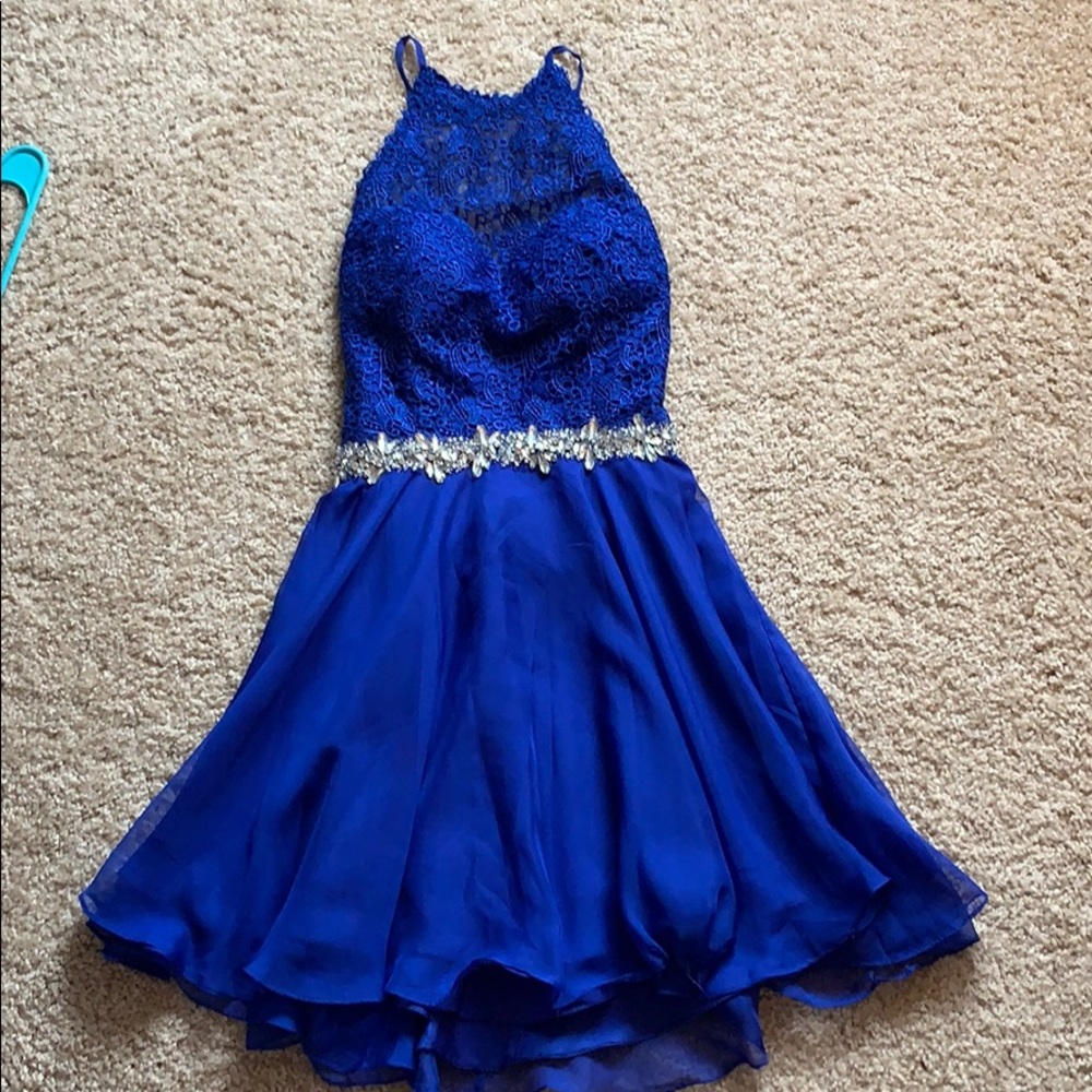 Blue formal dress
